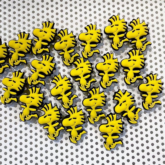 Lot of 20 Woodstock Character Shoe Charms + FREE Gift w/ALL orders - Picture 1 of 2